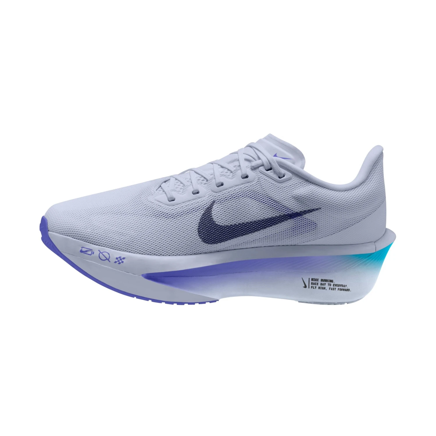 Nike Men’s Zoom Fly 6 (002 - Ghost/Blue Void-Football Grey) 2 Nike Men’s Zoom Fly 6 (002 - Ghost/Blue Void-Football Grey) - Image 2