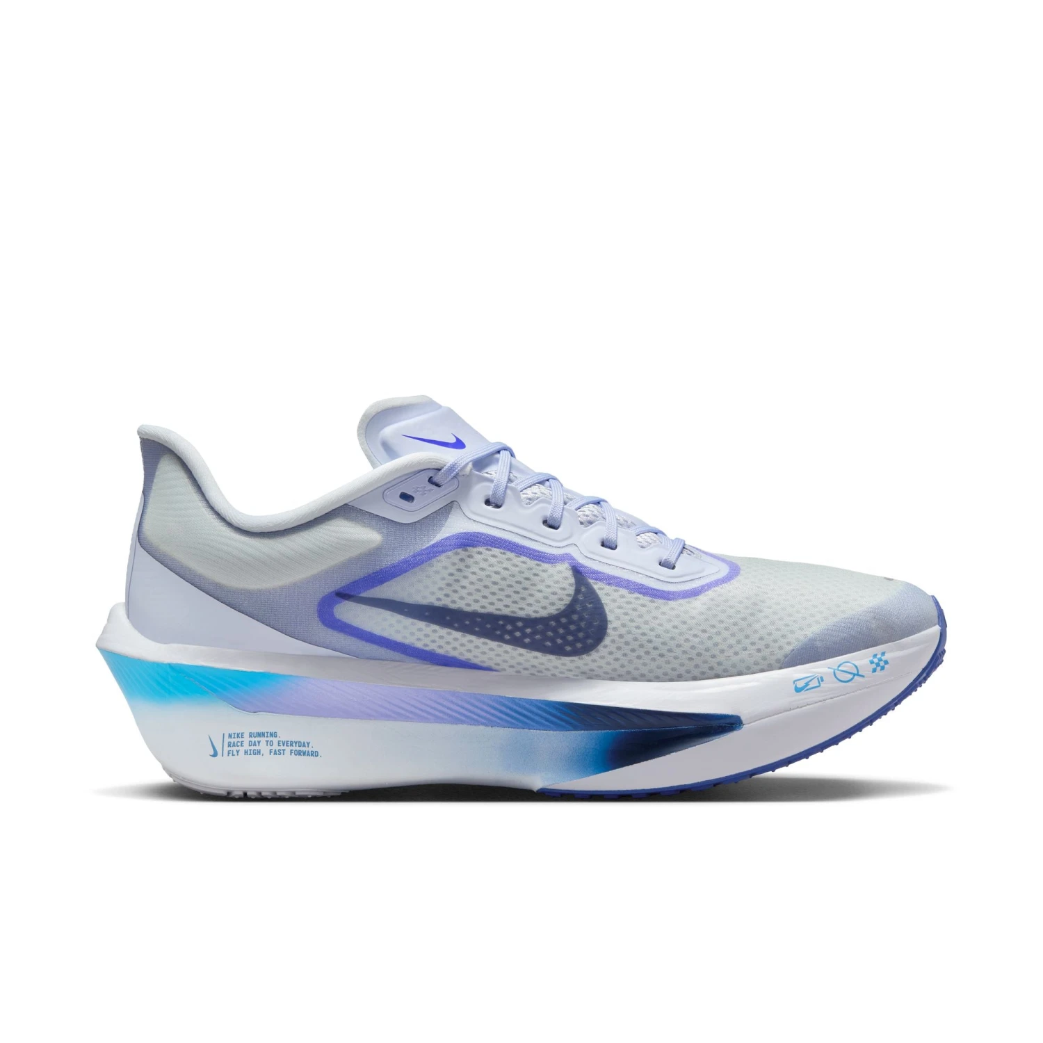 Nike Men’s Zoom Fly 6 (002 - Ghost/Blue Void-Football Grey) 3 Nike Men’s Zoom Fly 6 (002 - Ghost/Blue Void-Football Grey) - Image 3