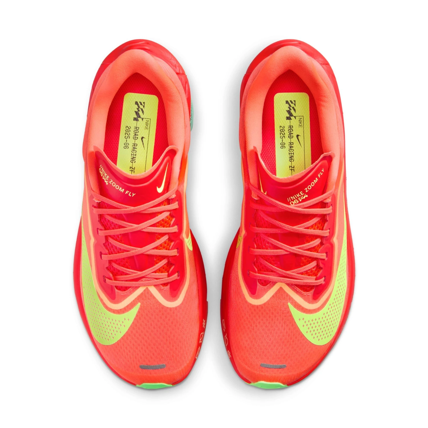 Nike Women’s Zoom Fly 6 (601 - Bright Crimson/Cave Purple-Lime Blast) 8 Nike Women’s Zoom Fly 6 (601 - Bright Crimson/Cave Purple-Lime Blast) - Image 8