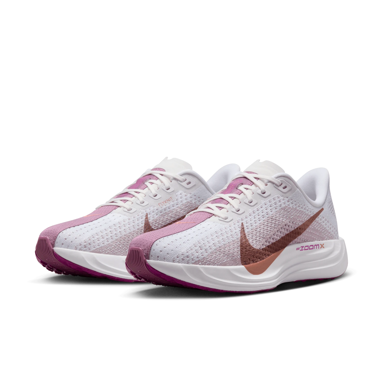 Nike Women’s Pegasus Plus (108 - White/Metallic Red Bronze-Platinum Violet) 3 Nike Women’s Pegasus Plus (108 - White/Metallic Red Bronze-Platinum Violet) - Image 3