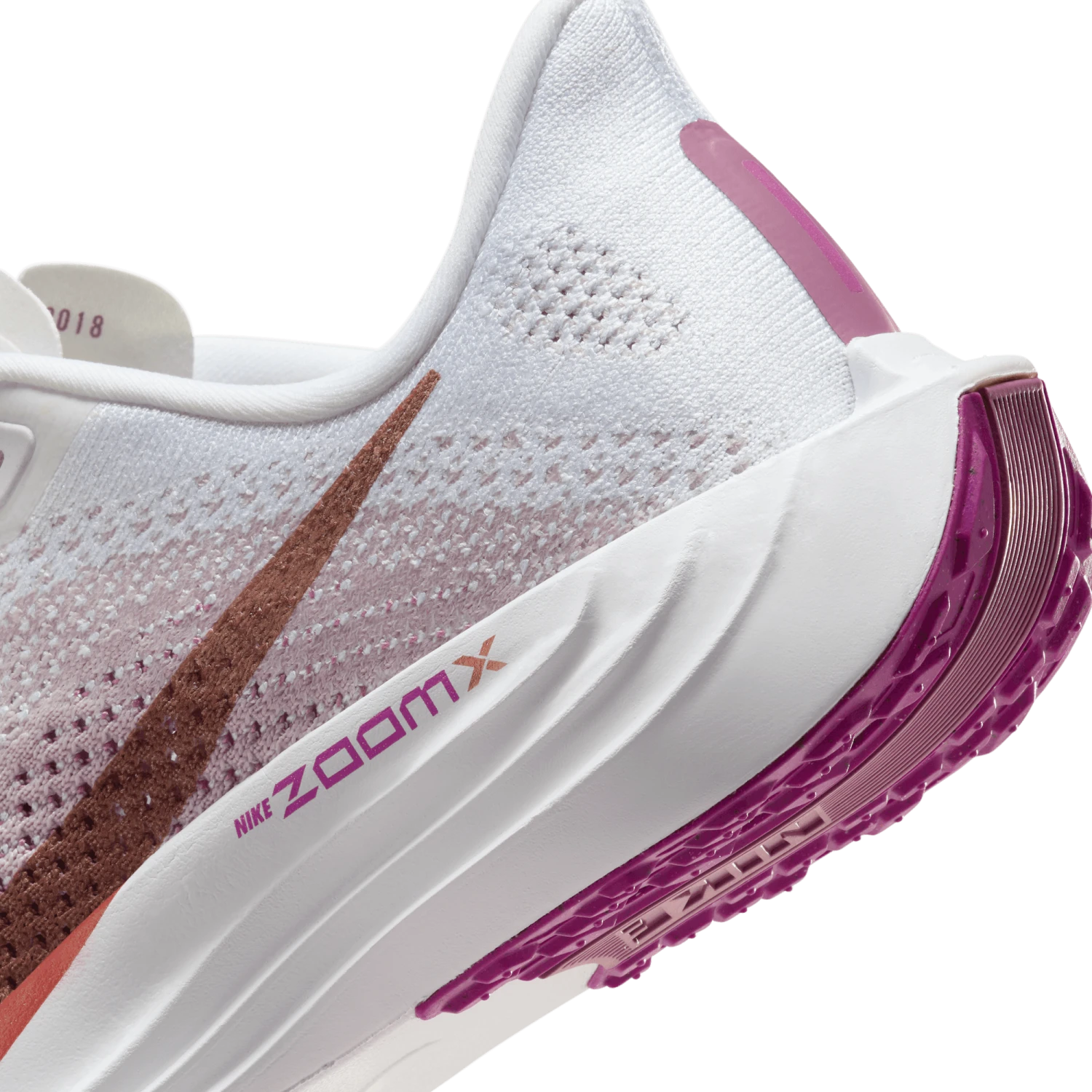 Nike Women’s Pegasus Plus (108 - White/Metallic Red Bronze-Platinum Violet) 5 Nike Women’s Pegasus Plus (108 - White/Metallic Red Bronze-Platinum Violet) - Image 5