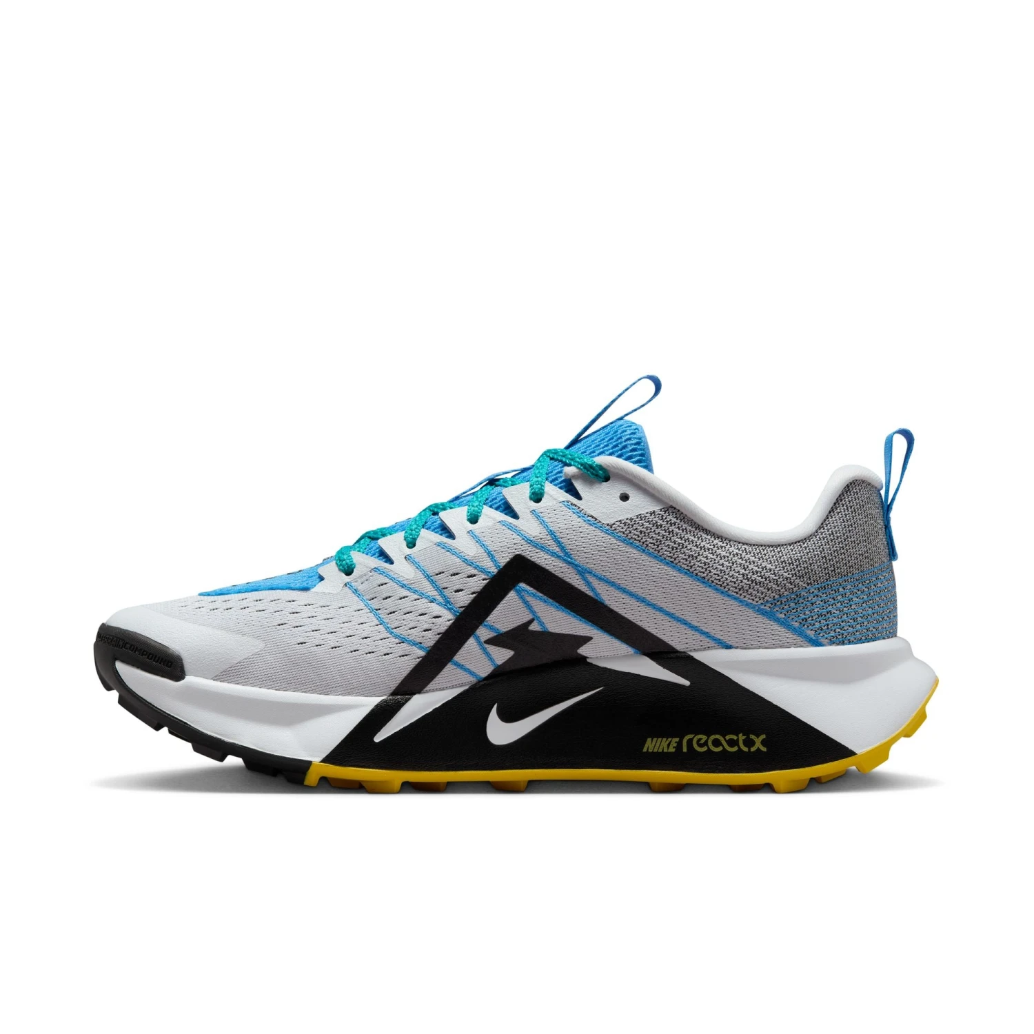 Nike Men’s Wildhorse 10 (100 - White/Playful Pink-Black-University Blue) 2 Nike Men’s Wildhorse 10 (100 - White/Playful Pink-Black-University Blue) - Image 2