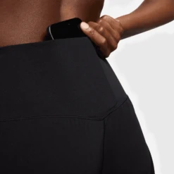 Nike Women's Zenvy Dri-FIT High-Waisted Joggers (010 - Black/Black) 12 Nike Women's Zenvy Dri-FIT High-Waisted Joggers (010 - Black/Black) -TCRunning Shop AURORA FV7924 010 PHSYM003 2000