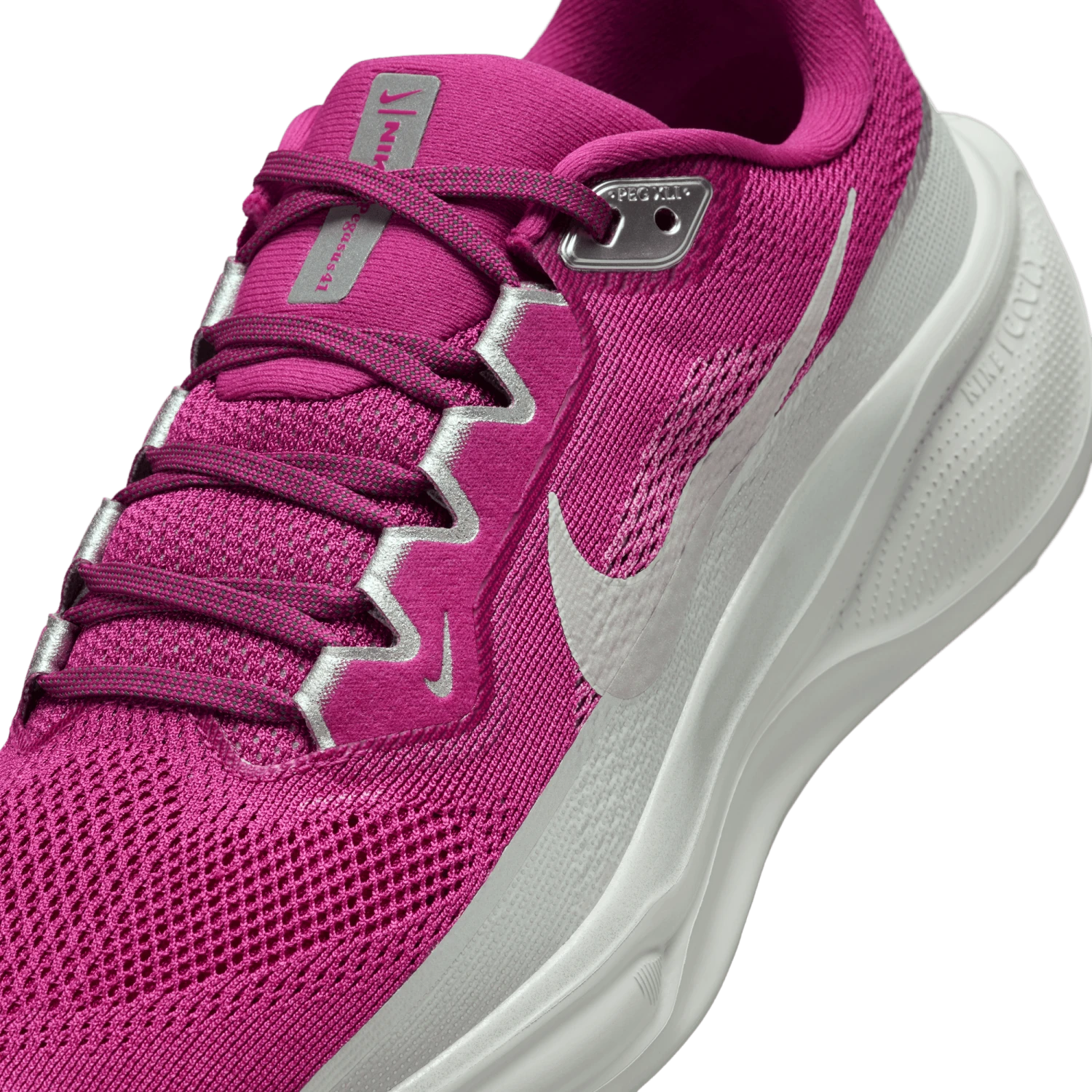 Nike Women's Pegasus 41 Premium (500 - Hot Fuchsia/Metallic Silver-Light Silver) 4 Nike Women's Pegasus 41 Premium (500 - Hot Fuchsia/Metallic Silver-Light Silver) - Image 4