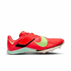 Nike Unisex Air Zoom Long Jump Elite (600 - Bright Crimson/Washed Coral-Lime Blast)
