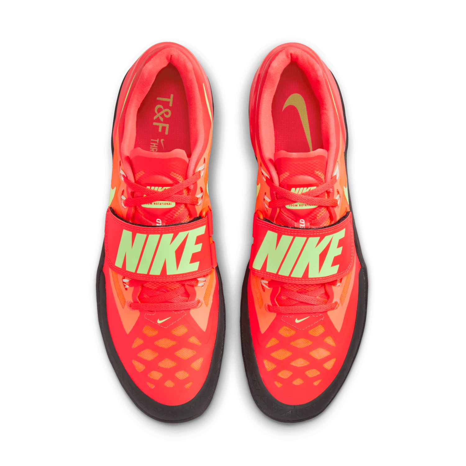 Nike Unisex Zoom Rotational 6 (600 - Bright Crimson/Washed Coral-Lime Blast) 7 Nike Unisex Zoom Rotational 6 (600 - Bright Crimson/Washed Coral-Lime Blast) - Image 7