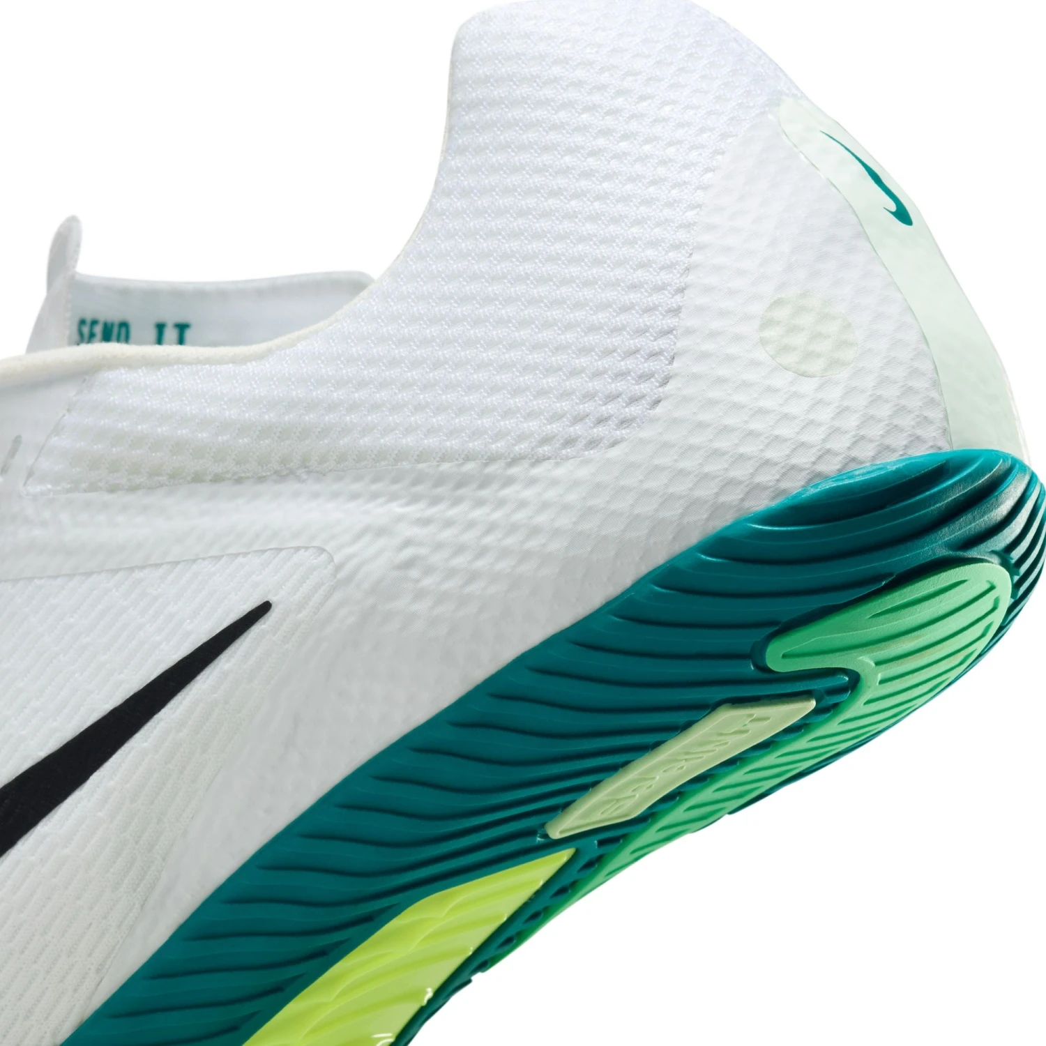 Nike Unisex Zoom Rival Sprint (102 - White/Black-Bright Spruce-Vapor Green) 5 Nike Unisex Zoom Rival Sprint (102 - White/Black-Bright Spruce-Vapor Green) - Image 5