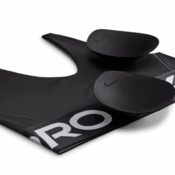 Nike Women's Pro Indy Plunge Women's Medium-Support Padded Sports Bra (010 - Black/White/White) -TCRunning Shop AURORA HF7324 010 PHSYD001 2000