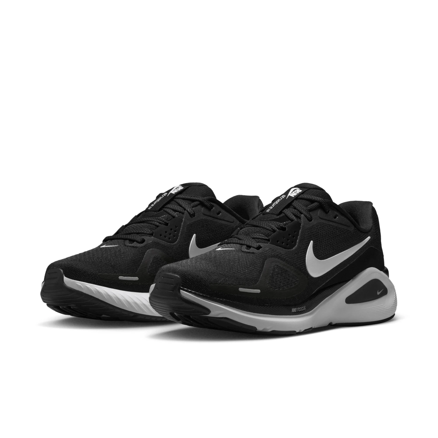 Nike Women’s Structure 26 (003 - Black/White-Cool Grey-Metallic Silver) 3 Nike Women’s Structure 26 (003 - Black/White-Cool Grey-Metallic Silver) - Image 3