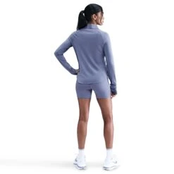 Nike Women's Swift High-Waisted 4" Tight Running Shorts with Pockets -TCRunning Shop AURORA HJ2258 499 PHSBM001 2000