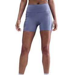 Nike Women's Swift High-Waisted 4" Tight Running Shorts with Pockets