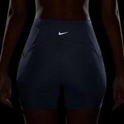 Nike Women's Swift High-Waisted 4" Tight Running Shorts with Pockets -TCRunning Shop AURORA HJ2258 499 PHSYM003 2000