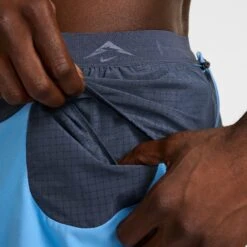 Nike Men's Trail Second Sunrise 5" Dri-FIT ADV Brief-Lined Running Shorts (412 - University Blue/Thunder Blue/Black) -TCRunning Shop AURORA HJ3572 412 PHSYM005 2000