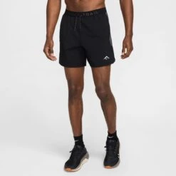 Nike Men's Trail Dri-FIT 6" Brief-Lined Running Shorts - Black/Anthracite