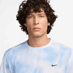 Nike Men's Running Division Breathe Dri-FIT ADV Short-Sleeve Running Top (422 - Psychic Blue/Black Reflective) -TCRunning Shop AURORA HJ4148 422 PHSYM001 2000