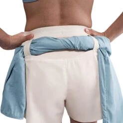 Nike Women's Trail Dri-FIT Brief-Lined Running Shorts (272 - Pearl White/Summit White) -TCRunning Shop AURORA HM0280 272 PHSYM004 2000