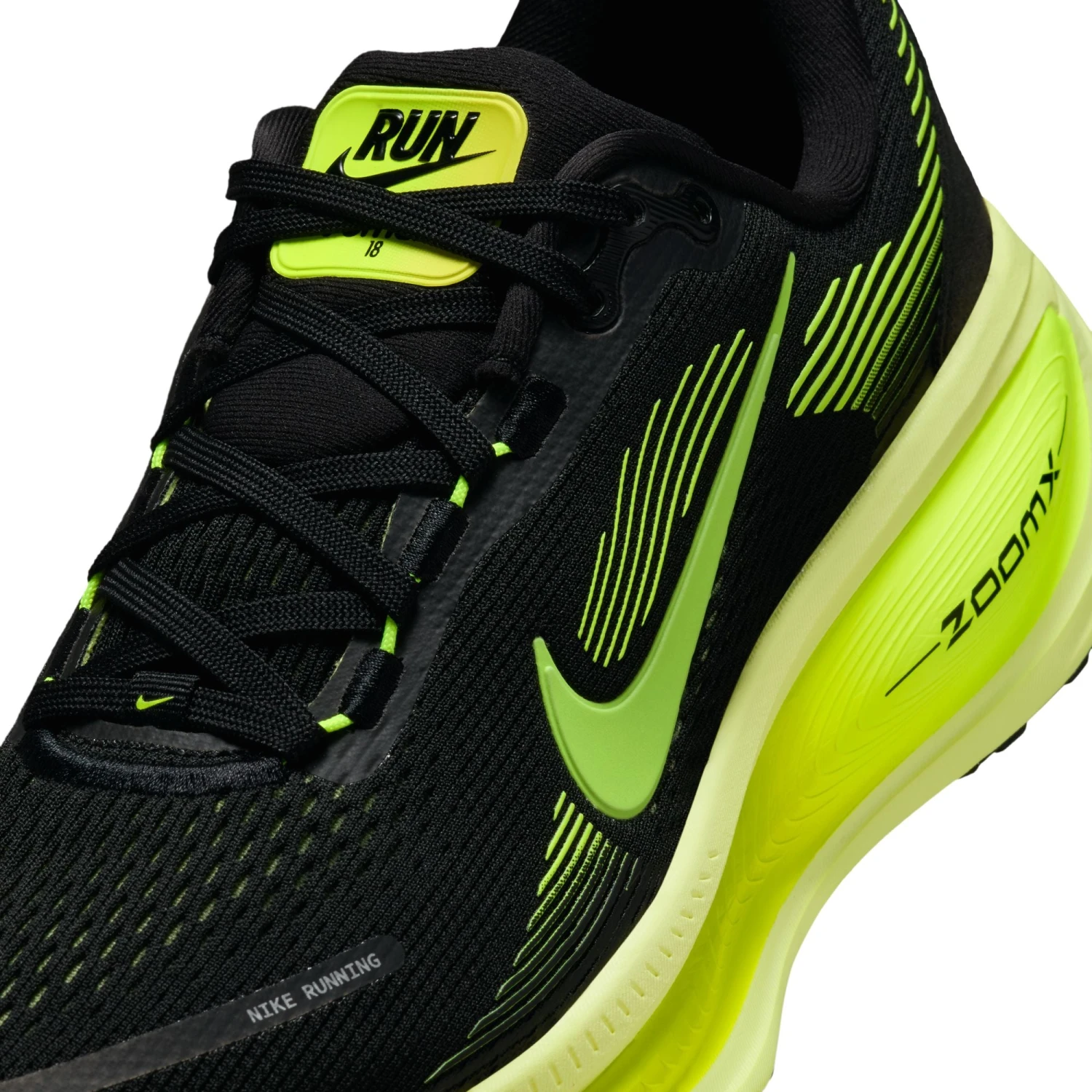 Nike Women's Vomero 18 (008 - Black/Volt-Cyber-Lt Lemon Twist) 4 Nike Women's Vomero 18 (008 - Black/Volt-Cyber-Lt Lemon Twist) - Image 4