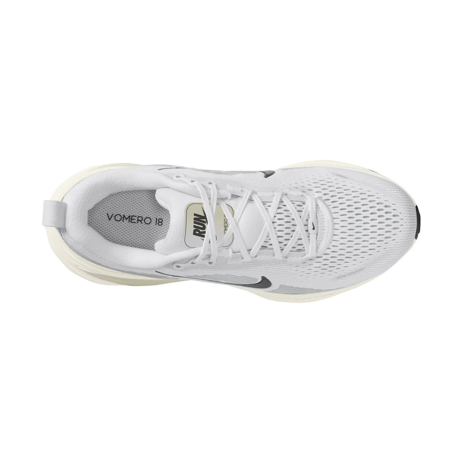 Nike Women's Vomero 18 (101 - Summit White/Black-Coconut Milk) 7 Nike Women's Vomero 18 (101 - Summit White/Black-Coconut Milk) - Image 7