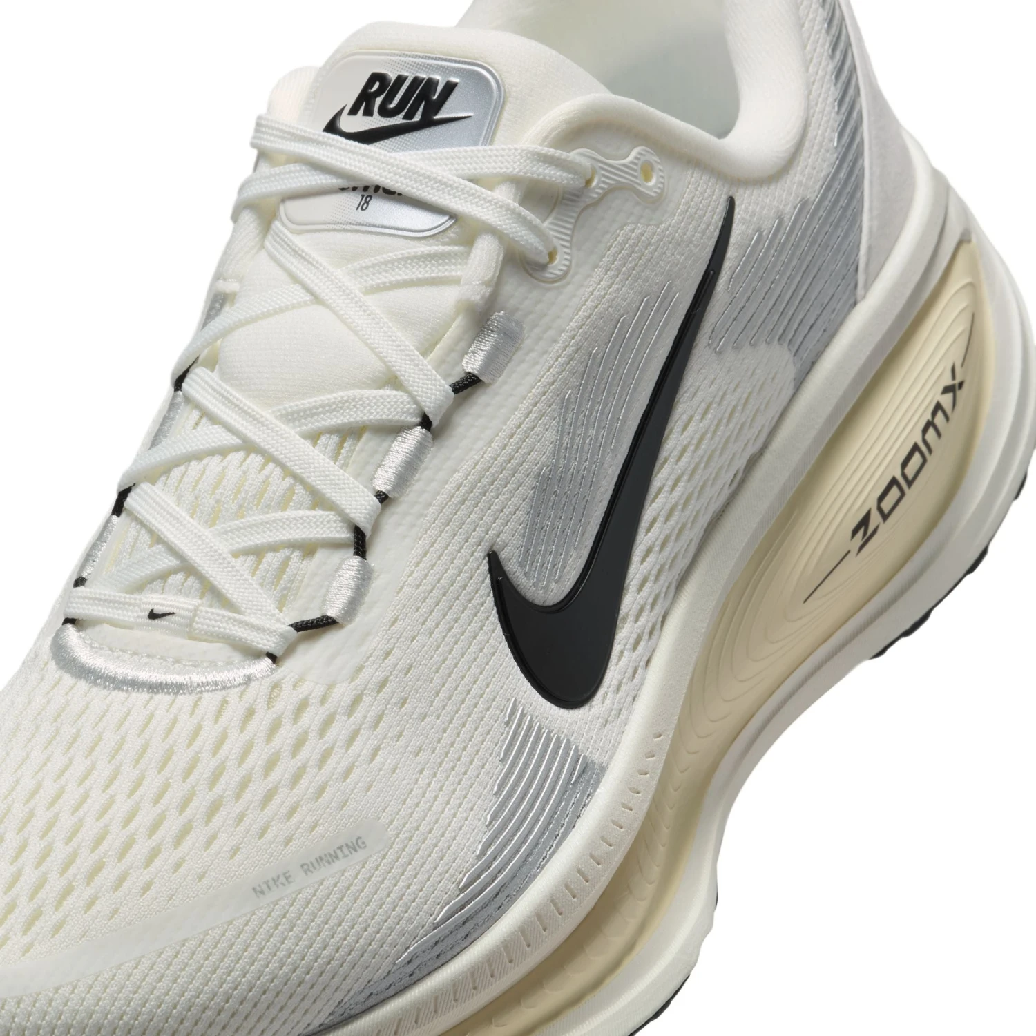 Nike Women's Vomero 18 (101 - Summit White/Black-Coconut Milk) 4 Nike Women's Vomero 18 (101 - Summit White/Black-Coconut Milk) - Image 4
