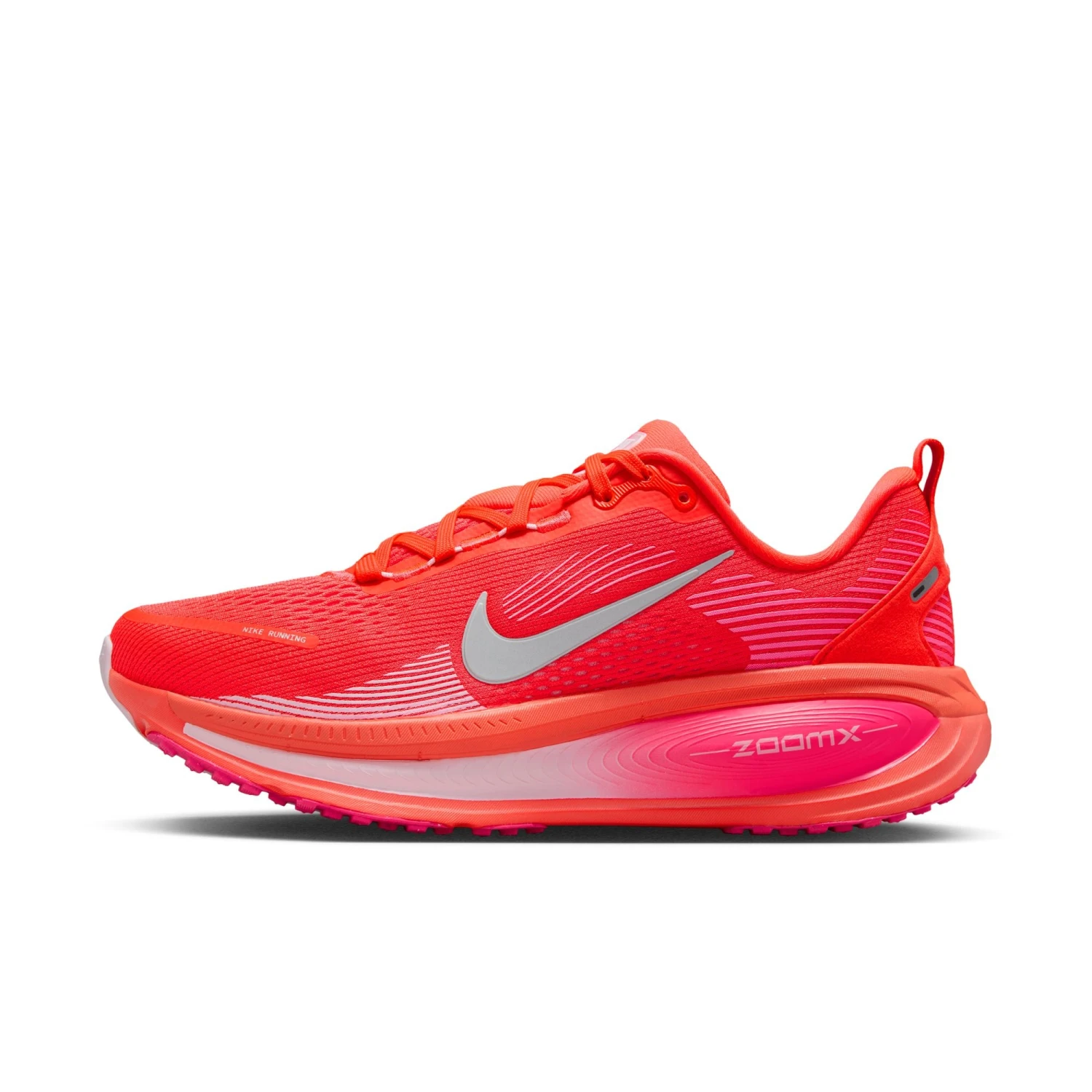 Nike Women's Vomero 18 (603 - Bright Crimson/Metallic Silver) 2 Nike Women's Vomero 18 (603 - Bright Crimson/Metallic Silver) - Image 2