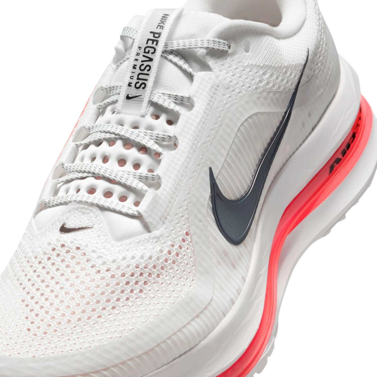 Nike Women's Pegasus Premium (101 - Summit Shite/Black-Bright Crimson) 4 Nike Women's Pegasus Premium (101 - Summit Shite/Black-Bright Crimson) - Image 4