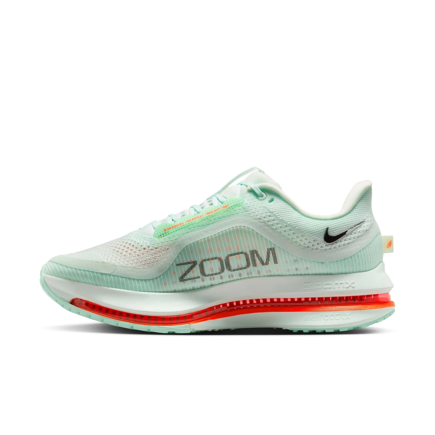 Nike Men's Pegasus Premium (301 - Barely Green/Bright Crimson-Mint Foam) 2 Nike Men's Pegasus Premium (301 - Barely Green/Bright Crimson-Mint Foam) - Image 2