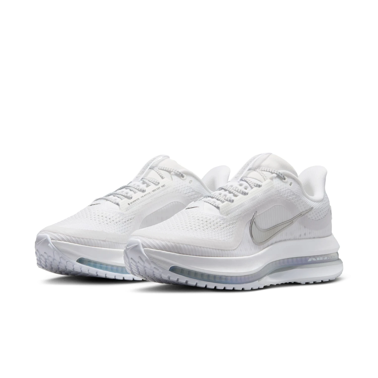 Nike Women's Pegasus Premium (102 - White/Metallic Silver-Metallic Silver) 3 Nike Women's Pegasus Premium (102 - White/Metallic Silver-Metallic Silver) - Image 3