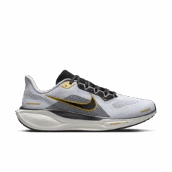 Nike Men's Pegasus 41 (100 - White/Black-Metallic Gold-Light Smoke Grey)
