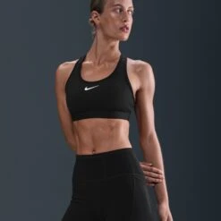 Nike Women's Dri-FIT High-Waisted 4" Tight Running Shorts (010 - Black/Black) 18 Nike Women's Dri-FIT High-Waisted 4" Tight Running Shorts (010 - Black/Black) -TCRunning Shop AURORA HV2352 010 PHSYMG01 2000
