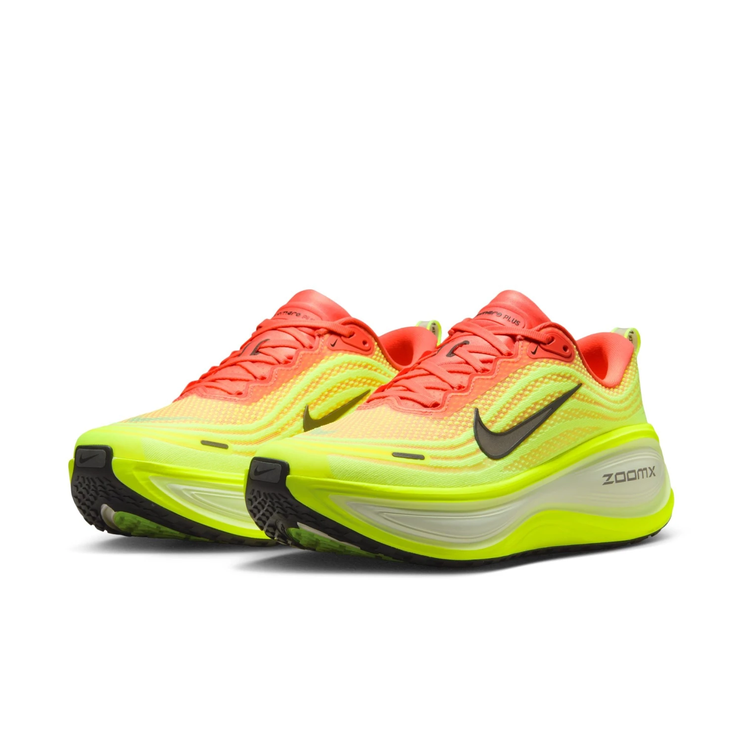Nike Men's Vomero Plus (800 - Bright Mango/Mtlc Dark Grey-Volt) 3 Nike Men's Vomero Plus (800 - Bright Mango/Mtlc Dark Grey-Volt) - Image 3