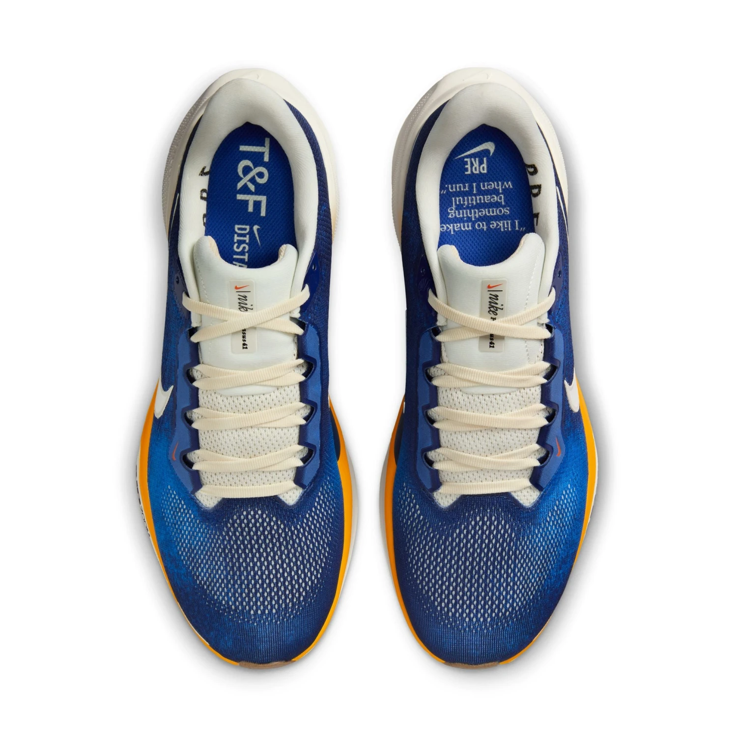 Nike Men's Pegasus 41 "Prefontaine" (492 - Blue Void/Sail-Metallic Gold) 7 Nike Men's Pegasus 41 "Prefontaine" (492 - Blue Void/Sail-Metallic Gold) - Image 7