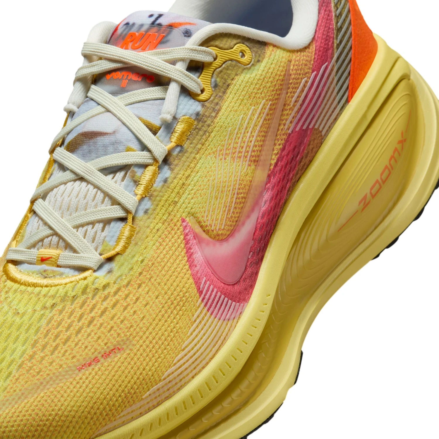 Nike Men's Vomero 18 SE (Multi-Color/Clear-Vivid Sulphur) 4 Nike Men's Vomero 18 SE (Multi-Color/Clear-Vivid Sulphur) - Image 4