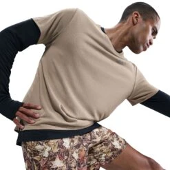 Nike Men's Dri-FIT 7" Brief-Lined Printed Running Shorts (011 - Black/White/Hemp/Reflective Silver) 14 Nike Men's Dri-FIT 7" Brief-Lined Printed Running Shorts (011 - Black/White/Hemp/Reflective Silver) -TCRunning Shop AURORA IH4512 011 PHSYM003 2000