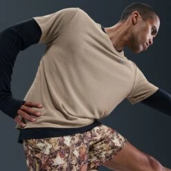 Nike Men's Dri-FIT 7" Brief-Lined Printed Running Shorts (011 - Black/White/Hemp/Reflective Silver) 15 Nike Men's Dri-FIT 7" Brief-Lined Printed Running Shorts (011 - Black/White/Hemp/Reflective Silver) -TCRunning Shop AURORA IH4512 011 PHSYMG03 2000