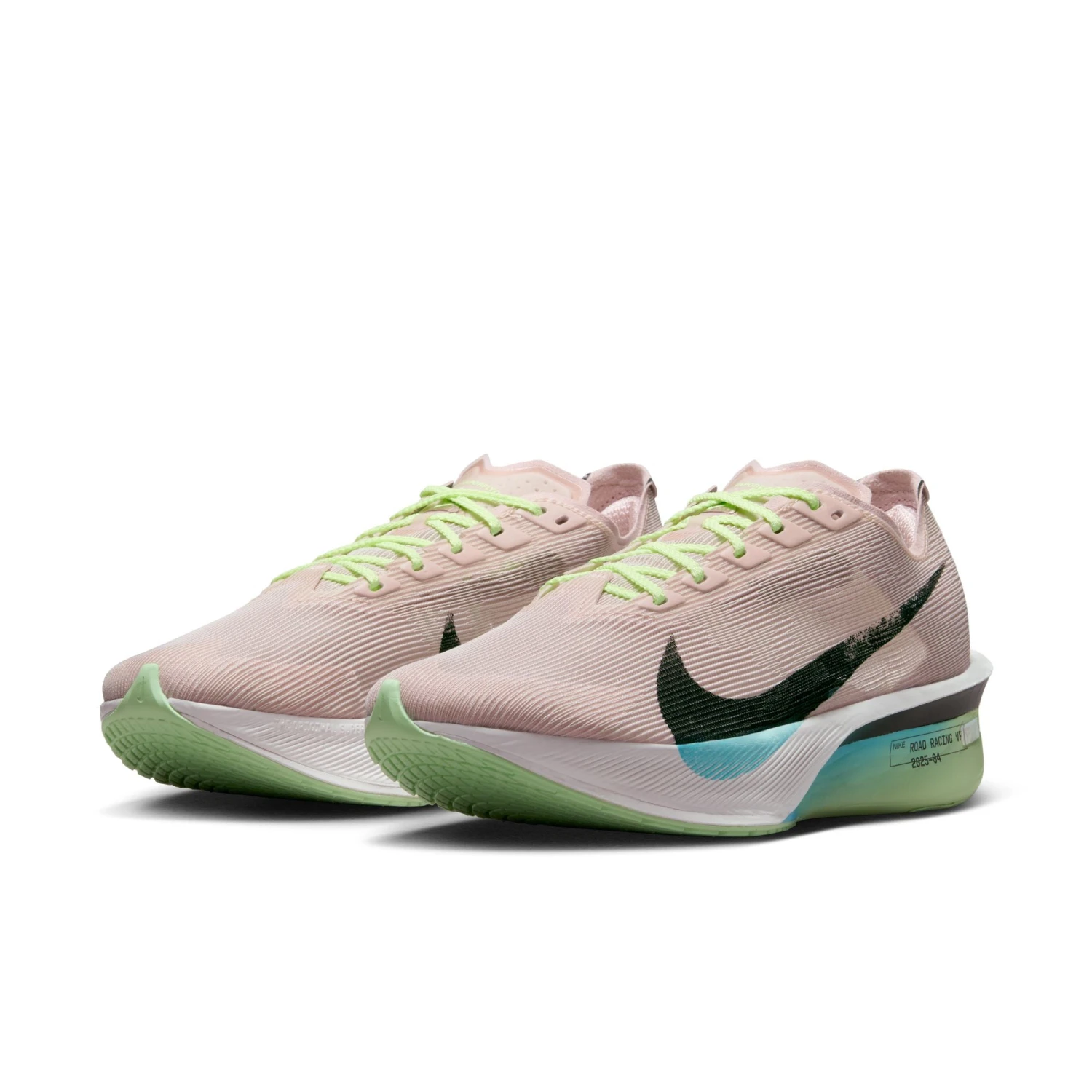 Nike Women’s ZoomX Vaporfly Next% 4 (602 - Silt Red/Black-Barely Volt-Pearl Pink) 3 Nike Women’s ZoomX Vaporfly Next% 4 (602 - Silt Red/Black-Barely Volt-Pearl Pink) - Image 3