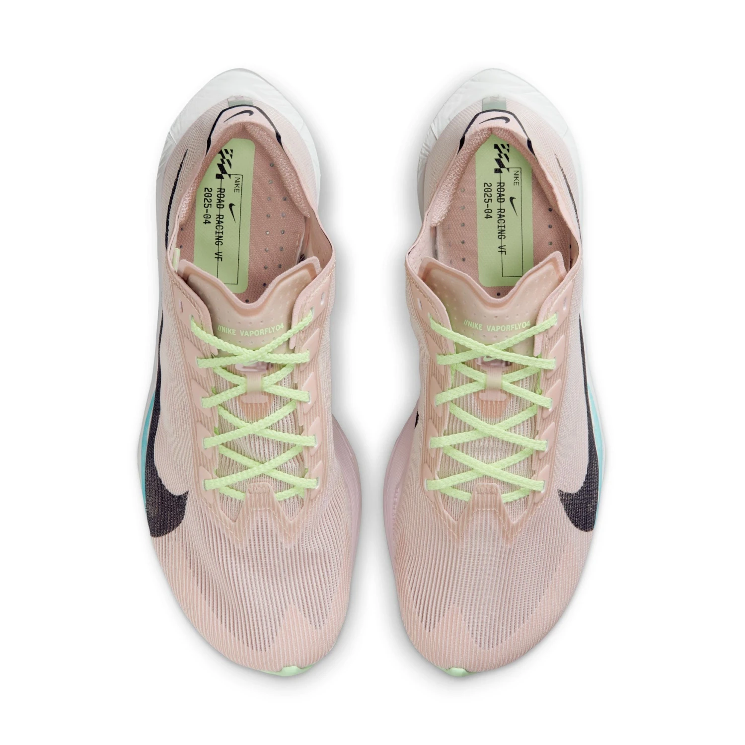 Nike Women’s ZoomX Vaporfly Next% 4 (602 - Silt Red/Black-Barely Volt-Pearl Pink) 6 Nike Women’s ZoomX Vaporfly Next% 4 (602 - Silt Red/Black-Barely Volt-Pearl Pink) - Image 6