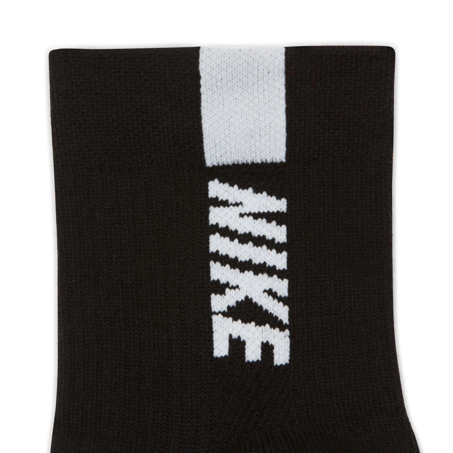 Nike Unisex Multiplier Running Ankle Socks (2 Pair) (010 - Black/White) 5 Nike Unisex Multiplier Running Ankle Socks (2 Pair) (010 - Black/White) - Image 5