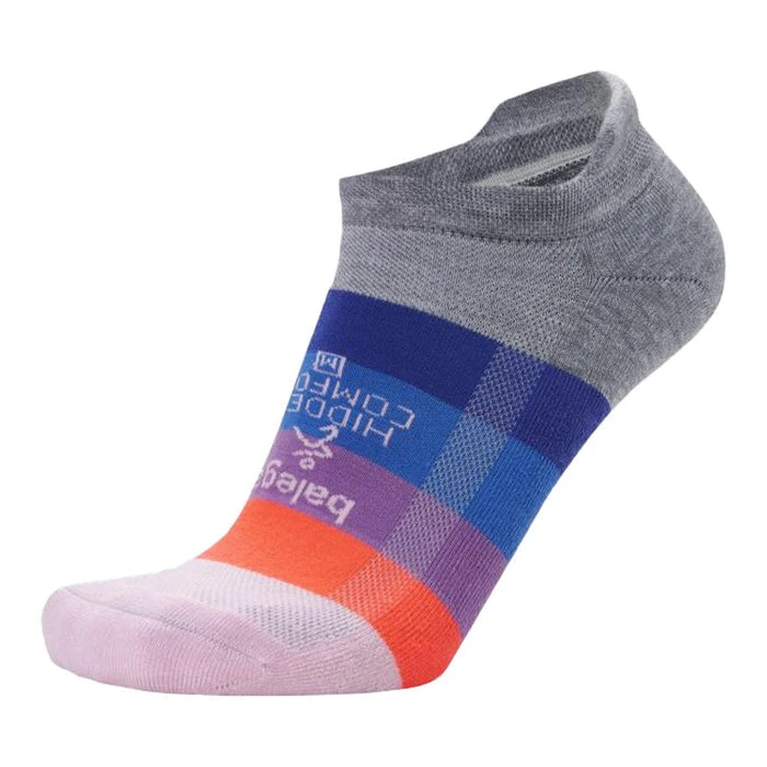 Balega Hidden Comfort Running Socks (Midgrey/Swift Violet) 1 Balega Hidden Comfort Running Socks (Midgrey/Swift Violet)