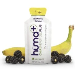 Huma Chia Energy Gel Plus - Natural High-Electrolyte Fuel -TCRunning Shop BlackberryBanana