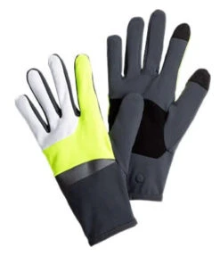 BROOKS Fusion Midweight Running Gloves - Asphalt/Nightlife/White