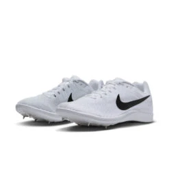 Nike Unisex Zoom Rival Distance (100 - White/Black/Metallic Silver) -TCRunning Shop C0D35D91 7809 4828 838A 3A2DCF7A40DB