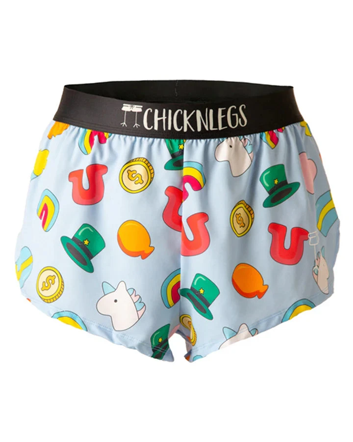 ChicknLegs Men's Charms 2-Inch Split Running Shorts 1 ChicknLegs Men's Charms 2-Inch Split Running Shorts