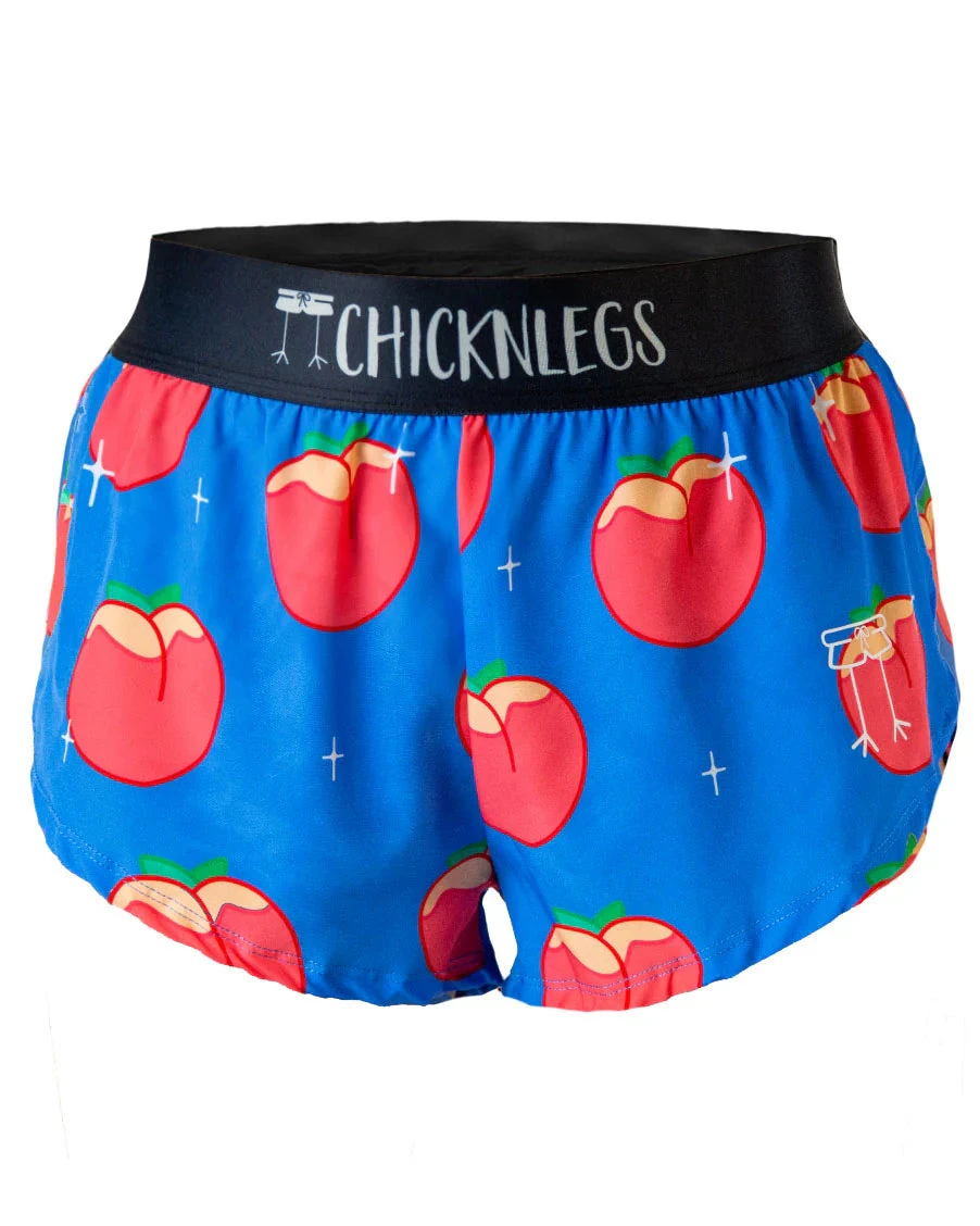 Women's Juicy Peaches 1.5" Split Shorts 1 Women's Juicy Peaches 1.5" Split Shorts
