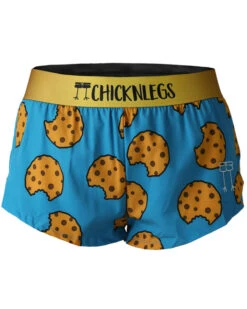 Women's Chocolate Chip Cookies 1.5" Split Shorts