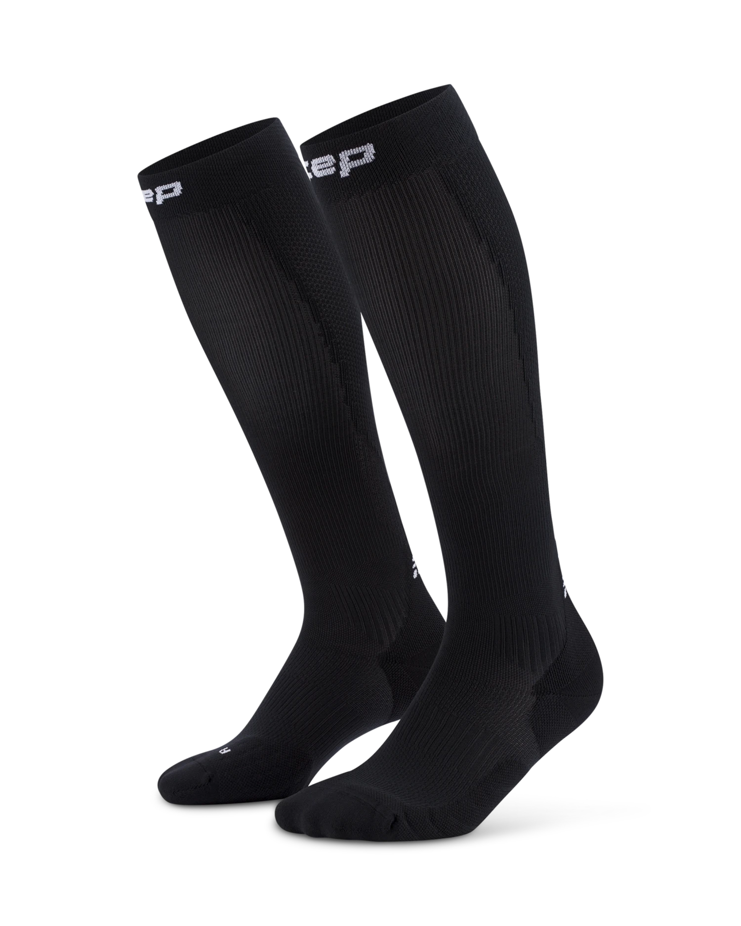 CEP Women's Core Run Tall Socks 5.0 (Black) 1 CEP Women's Core Run Tall Socks 5.0 (Black)