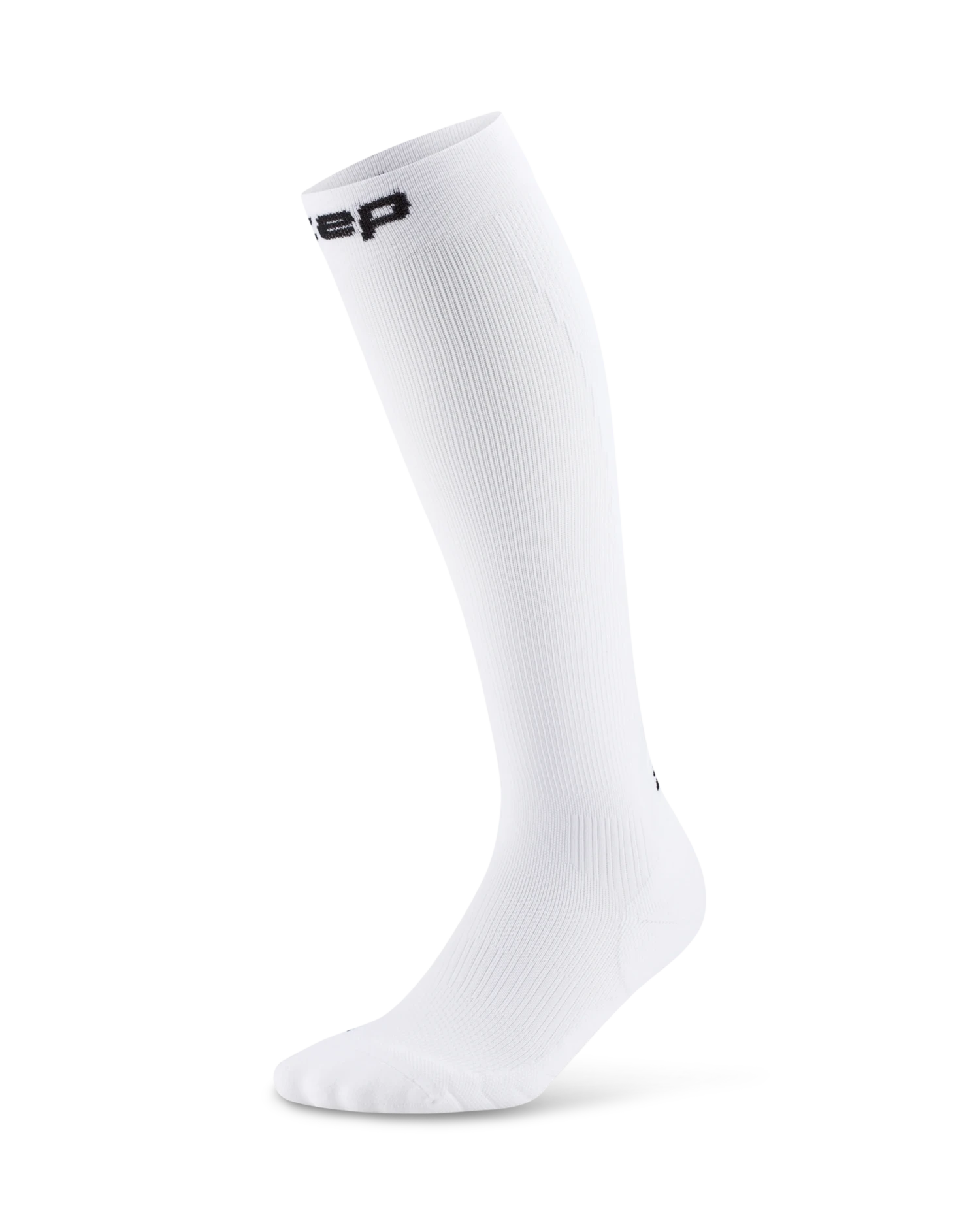 CEP Women's Core Run Tall Socks 5.0 (White) 2 CEP Women's Core Run Tall Socks 5.0 (White) - Image 2