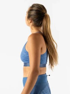 Women's Strappy Pocket Bra (True Navy Geo Dot) 8 Women's Strappy Pocket Bra (True Navy Geo Dot) -TCRunning Shop DSC00213 600x a193b65e c74d 4012 89bb a98a6a9c2396