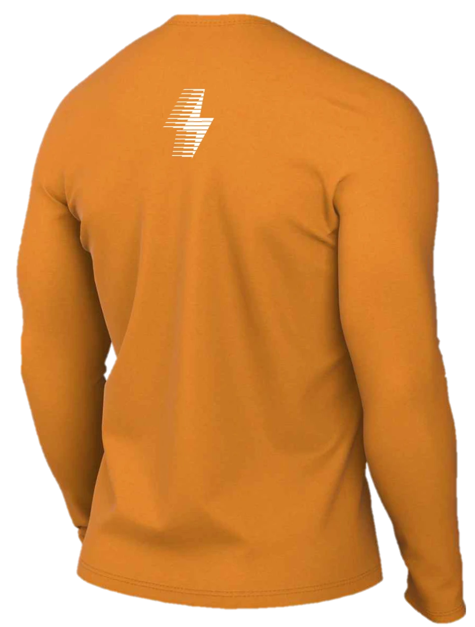 Men’s Nike X TCRC Legend Long Sleeve Tee (873 - Bright Ceramic/White) 2 Men’s Nike X TCRC Legend Long Sleeve Tee (873 - Bright Ceramic/White) - Image 2