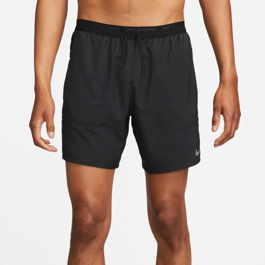 Nike Men's DRI-FIT Stride 7" 2-in-1 Shorts (010 - Black/Black/Black/Reflective Silver) 1 Nike Men's DRI-FIT Stride 7" 2-in-1 Shorts (010 - Black/Black/Black/Reflective Silver)