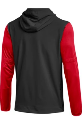 Nike Lightweight Pregame Jacket - Black/University Red 2 Nike Lightweight Pregame Jacket - Black/University Red - Image 2